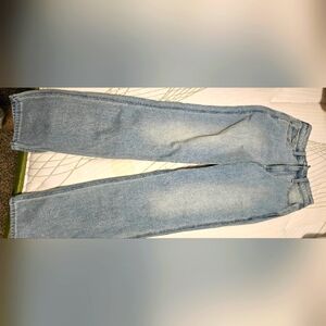Hollister Ultra High Rise Mom Jean Blue 00R/000R/23R NWOT